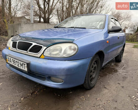Синий Дэу Ланос, объемом двигателя 1.4 л и пробегом 224 тыс. км за 1390 $, фото 8 на Automoto.ua
