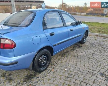 Синий Дэу Ланос, объемом двигателя 1.5 л и пробегом 165 тыс. км за 2999 $, фото 6 на Automoto.ua