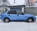 Синий Дэу Ланос, объемом двигателя 1.5 л и пробегом 159 тыс. км за 2200 $, фото 1 на Automoto.ua
