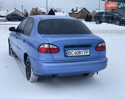 Синий Дэу Ланос, объемом двигателя 1.5 л и пробегом 230 тыс. км за 1750 $, фото 4 на Automoto.ua