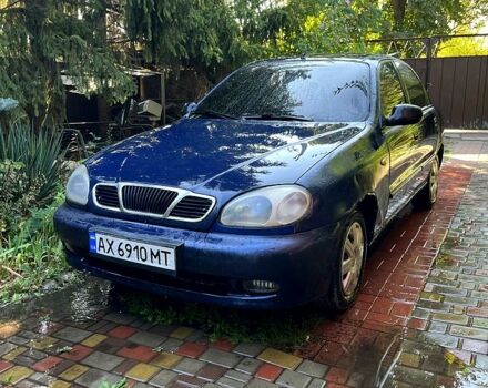 Синий Дэу Ланос, объемом двигателя 1.3 л и пробегом 350 тыс. км за 2000 $, фото 3 на Automoto.ua