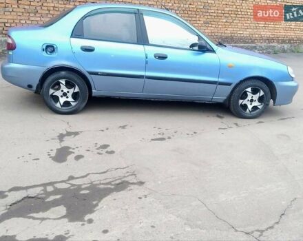 Синій Деу Ланос, об'ємом двигуна 1.5 л та пробігом 215 тис. км за 2200 $, фото 6 на Automoto.ua