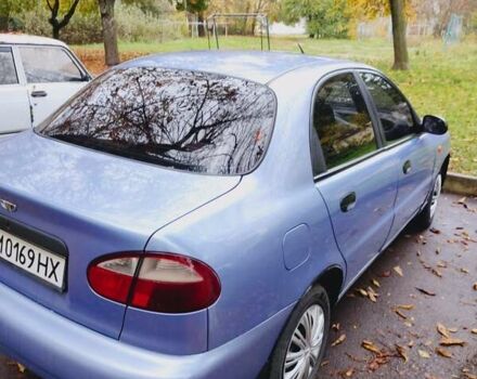 Синий Дэу Ланос, объемом двигателя 1.5 л и пробегом 300 тыс. км за 1450 $, фото 11 на Automoto.ua