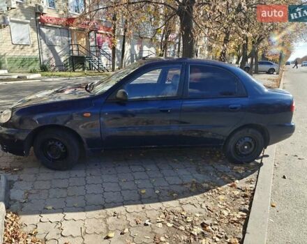 Синій Деу Ланос, об'ємом двигуна 1.5 л та пробігом 300 тис. км за 1300 $, фото 1 на Automoto.ua
