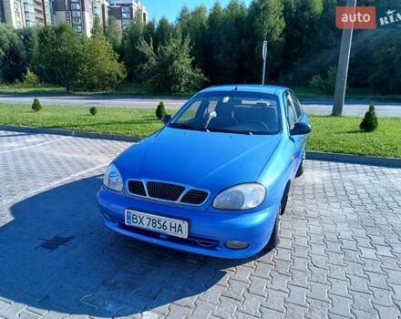 Синий Дэу Ланос, объемом двигателя 1.5 л и пробегом 248 тыс. км за 2200 $, фото 5 на Automoto.ua