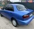 Синий Дэу Ланос, объемом двигателя 1.5 л и пробегом 197 тыс. км за 2350 $, фото 1 на Automoto.ua