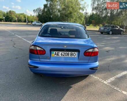 Синій Деу Ланос, об'ємом двигуна 1.39 л та пробігом 161 тис. км за 2299 $, фото 5 на Automoto.ua