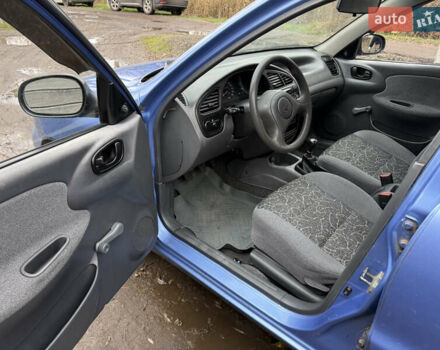 Синий Дэу Ланос, объемом двигателя 1.4 л и пробегом 224 тыс. км за 1390 $, фото 9 на Automoto.ua