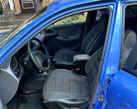 Синий Дэу Ланос, объемом двигателя 1.5 л и пробегом 143 тыс. км за 2750 $, фото 7 на Automoto.ua