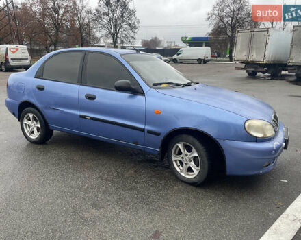 Синий Дэу Ланос, объемом двигателя 1.5 л и пробегом 220 тыс. км за 2300 $, фото 8 на Automoto.ua