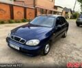 Синий Дэу Ланос, объемом двигателя 1.5 л и пробегом 200 тыс. км за 1700 $, фото 1 на Automoto.ua