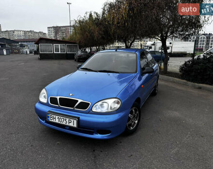 Синій Деу Ланос, об'ємом двигуна 1.5 л та пробігом 201 тис. км за 2350 $, фото 1 на Automoto.ua