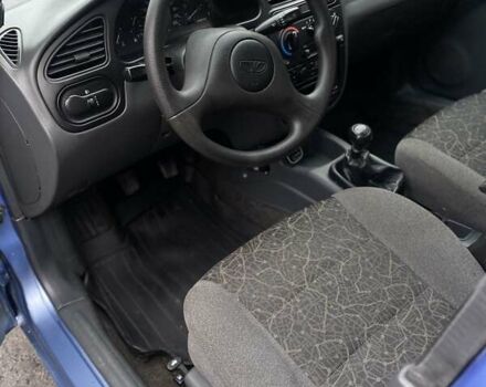 Синий Дэу Ланос, объемом двигателя 1.5 л и пробегом 215 тыс. км за 2350 $, фото 12 на Automoto.ua