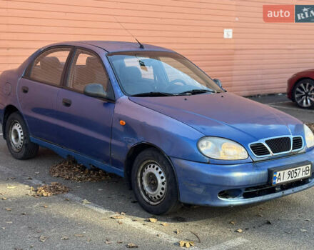 Синій Деу Ланос, об'ємом двигуна 1.5 л та пробігом 346 тис. км за 1050 $, фото 2 на Automoto.ua