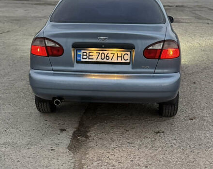 Синий Дэу Ланос, объемом двигателя 1.6 л и пробегом 224 тыс. км за 3499 $, фото 3 на Automoto.ua