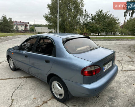 Синий Дэу Ланос, объемом двигателя 1.5 л и пробегом 165 тыс. км за 2600 $, фото 13 на Automoto.ua