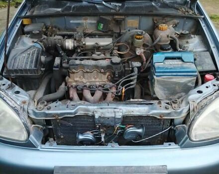 Синий Дэу Ланос, объемом двигателя 1.5 л и пробегом 230 тыс. км за 2600 $, фото 7 на Automoto.ua