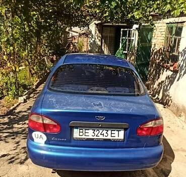 Синий Дэу Ланос, объемом двигателя 1.5 л и пробегом 170 тыс. км за 1850 $, фото 1 на Automoto.ua