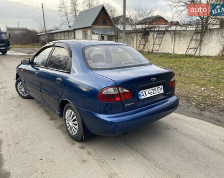Синій Деу Ланос, об'ємом двигуна 1.5 л та пробігом 278 тис. км за 1500 $, фото 3 на Automoto.ua