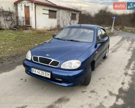 Синій Деу Ланос, об'ємом двигуна 1.5 л та пробігом 278 тис. км за 1500 $, фото 1 на Automoto.ua