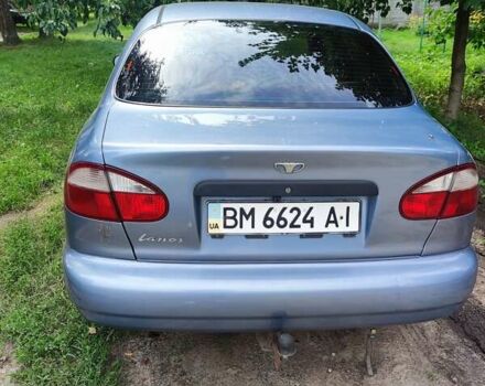 Синий Дэу Ланос, объемом двигателя 1.5 л и пробегом 87 тыс. км за 3700 $, фото 1 на Automoto.ua