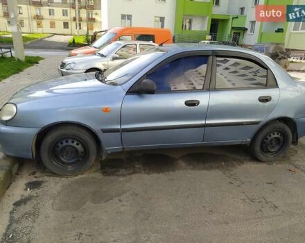 Синий Дэу Ланос, объемом двигателя 1.5 л и пробегом 200 тыс. км за 800 $, фото 19 на Automoto.ua