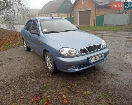 Синий Дэу Ланос, объемом двигателя 1.5 л и пробегом 125 тыс. км за 2900 $, фото 9 на Automoto.ua