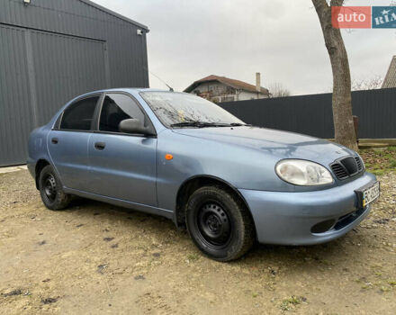 Синий Дэу Ланос, объемом двигателя 1.5 л и пробегом 140 тыс. км за 1750 $, фото 2 на Automoto.ua