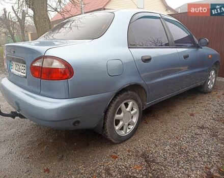 Синий Дэу Ланос, объемом двигателя 1.5 л и пробегом 125 тыс. км за 2900 $, фото 16 на Automoto.ua