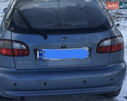 Синий Дэу Ланос, объемом двигателя 1.5 л и пробегом 140 тыс. км за 3400 $, фото 5 на Automoto.ua