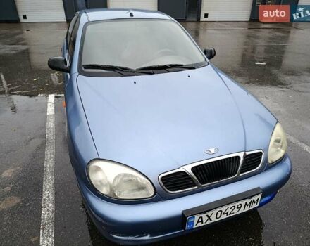 Синий Дэу Ланос, объемом двигателя 1.5 л и пробегом 183 тыс. км за 2400 $, фото 1 на Automoto.ua