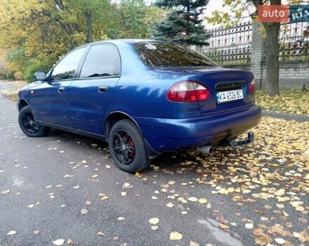 Синий Дэу Ланос, объемом двигателя 1.5 л и пробегом 200 тыс. км за 2200 $, фото 14 на Automoto.ua
