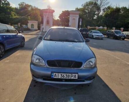 Синий Дэу Ланос, объемом двигателя 1.6 л и пробегом 266 тыс. км за 3100 $, фото 5 на Automoto.ua
