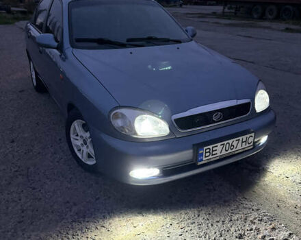 Синий Дэу Ланос, объемом двигателя 1.6 л и пробегом 224 тыс. км за 3499 $, фото 9 на Automoto.ua