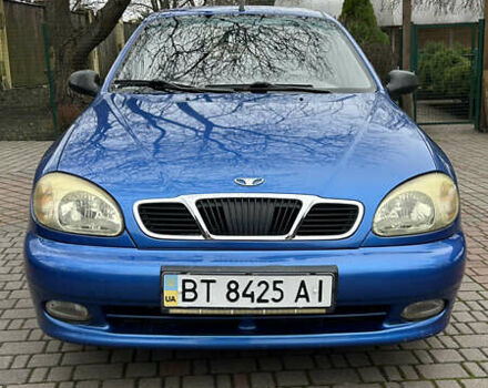 Синий Дэу Ланос, объемом двигателя 1.5 л и пробегом 142 тыс. км за 2500 $, фото 1 на Automoto.ua