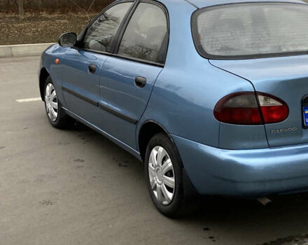 Синий Дэу Ланос, объемом двигателя 1.5 л и пробегом 200 тыс. км за 2200 $, фото 5 на Automoto.ua