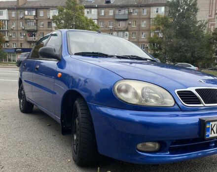 Синий Дэу Ланос, объемом двигателя 1.5 л и пробегом 206 тыс. км за 3200 $, фото 4 на Automoto.ua