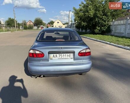 Синий Дэу Ланос, объемом двигателя 1.5 л и пробегом 221 тыс. км за 2350 $, фото 6 на Automoto.ua