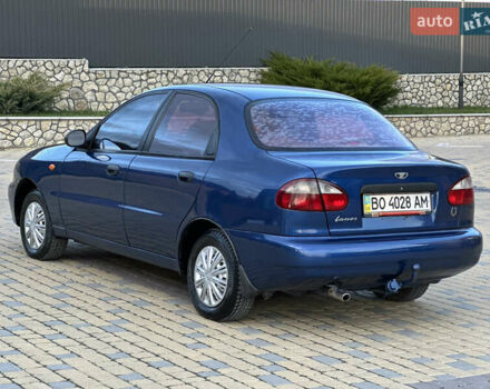 Дэу Ланос 2008 в Подволочиск на Automoto.ua Синий Дэу Ланос, объемом двигателя 1.5 л и пробегом 192 тыс. км за 1999 $, фото 7 на Automoto.ua