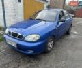 Синий Дэу Ланос, объемом двигателя 1.5 л и пробегом 224 тыс. км за 1800 $, фото 1 на Automoto.ua
