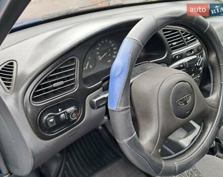 Синий Дэу Ланос, объемом двигателя 1.5 л и пробегом 360 тыс. км за 2250 $, фото 4 на Automoto.ua