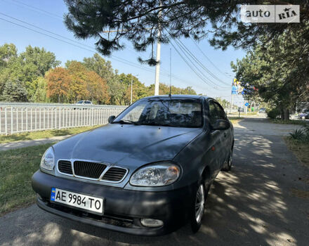 Синий Дэу Ланос, объемом двигателя 1.5 л и пробегом 300 тыс. км за 1200 $, фото 3 на Automoto.ua