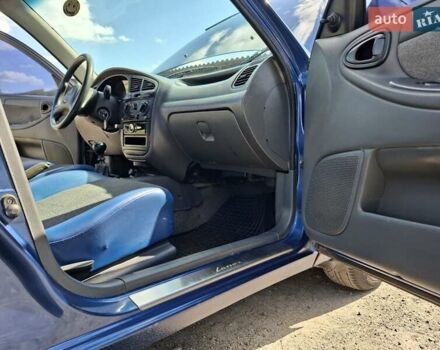 Синий Дэу Ланос, объемом двигателя 1.5 л и пробегом 153 тыс. км за 3500 $, фото 17 на Automoto.ua