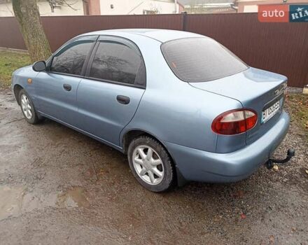 Синий Дэу Ланос, объемом двигателя 1.5 л и пробегом 125 тыс. км за 2900 $, фото 1 на Automoto.ua