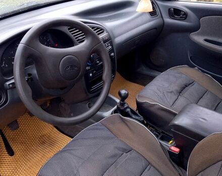 Синий Дэу Ланос, объемом двигателя 1.5 л и пробегом 249 тыс. км за 2500 $, фото 5 на Automoto.ua