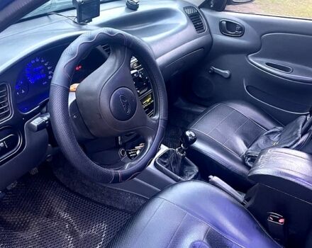 Синий Дэу Ланос, объемом двигателя 1.5 л и пробегом 155 тыс. км за 2800 $, фото 3 на Automoto.ua