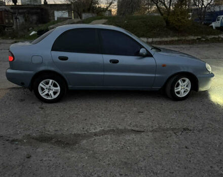 Синий Дэу Ланос, объемом двигателя 1.6 л и пробегом 224 тыс. км за 3499 $, фото 8 на Automoto.ua