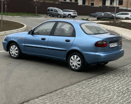 Синий Дэу Ланос, объемом двигателя 1.5 л и пробегом 200 тыс. км за 2200 $, фото 6 на Automoto.ua