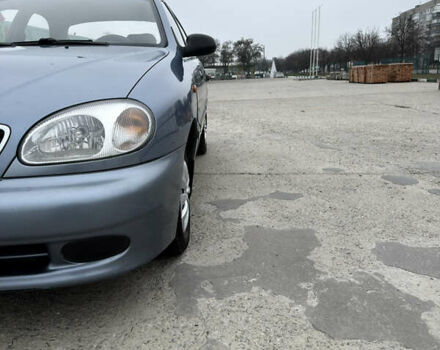 Синий Дэу Ланос, объемом двигателя 1.5 л и пробегом 122 тыс. км за 3099 $, фото 1 на Automoto.ua