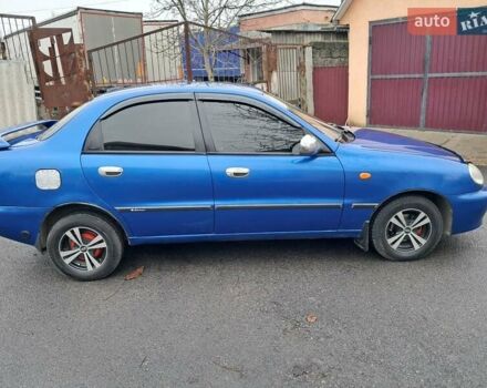 Синій Деу Ланос, об'ємом двигуна 1.5 л та пробігом 231 тис. км за 2100 $, фото 4 на Automoto.ua